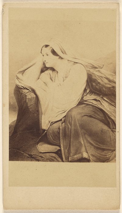 Medora. Ary Scheffer. Leprix. [egy festmény másolata] alkotó: Charles Taber and Co.