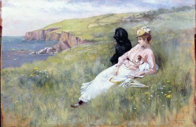 Tengeri álmok, 1888 (panel) alkotó: Charles Trevor Garland