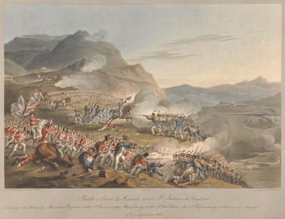 2. szám: A Sierra de Basaco-i csata St. Antonio de Cantaro felett alkotó: Charles Turner