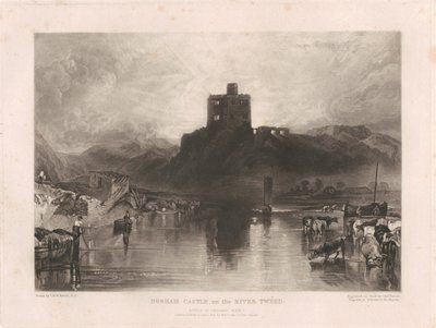 A Tweed-folyó partján álló Norham-kastély alkotó: Charles Turner