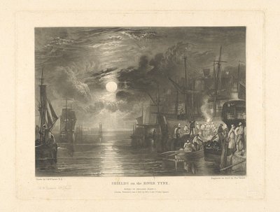 Pajzsok a Tyne folyón alkotó: Charles Turner
