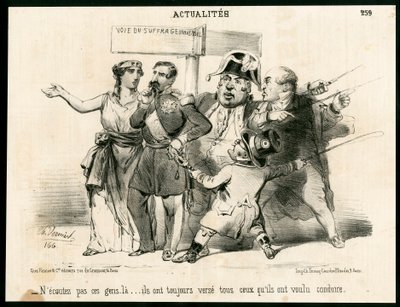 Le Charivari, Szatirikus fekete-fehérben alkotó: Charles Vernier