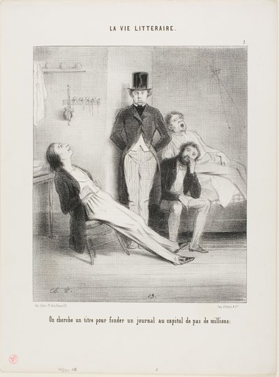 Az irodalmi élet alkotó: Charles Vernier