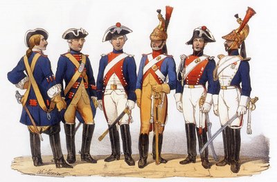 A francia hadsereg egyenruhái: Párizs város különleges erői alkotó: Charles Vernier