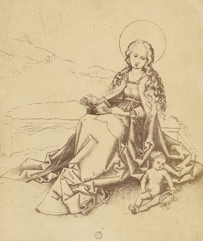 A Szent Szűz a Gyermekkel alkotó: Charles Von Bouell