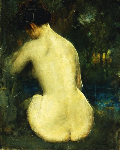 Meztelen alkotó: Charles Webster Hawthorne