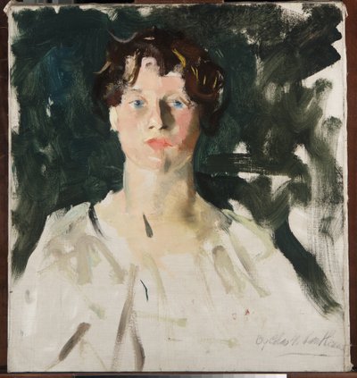 Egy nő portréja alkotó: Charles Webster Hawthorne
