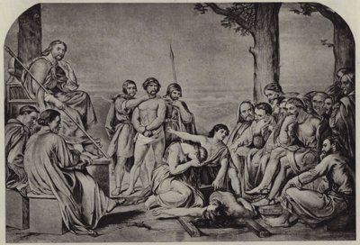 A felperes fellebbezése az esküdtszék első tárgyalásán (litho) alkotó: Charles West (after) Cope