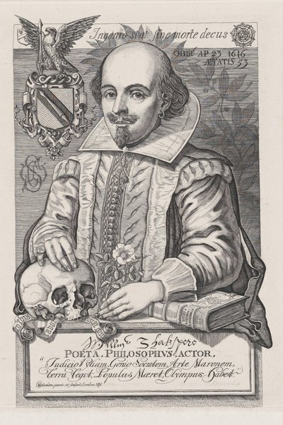 William Shakespeare, 1876. alkotó: Charles William Sherborn