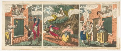 A Paradicsom [sic] a bolondok számára – Éjszakai utazás – vagy – Johanna tanítványa…, 1814. szeptember 1. alkotó: Charles Williams