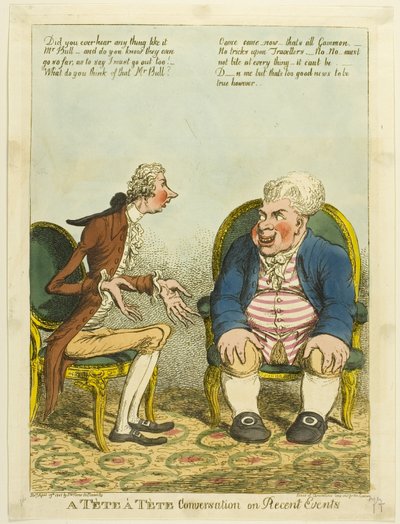 Tète à Tète beszélgetés a közelmúlt eseményeiről alkotó: Charles Williams