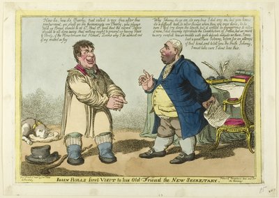 John Bull első látogatása régi barátjánál, az új titkárnál alkotó: Charles Williams