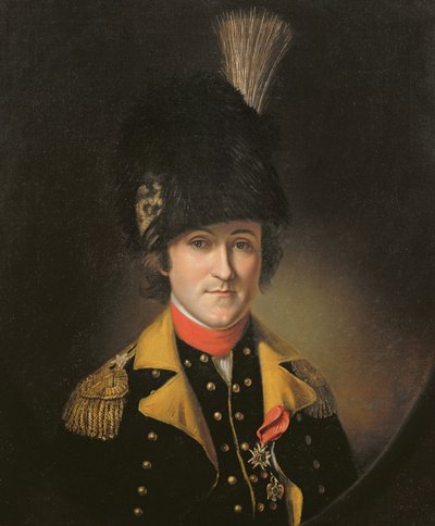 Charles Armand Tretin (1751-93) Rouerie márki alkotó: Charles Willson Peale