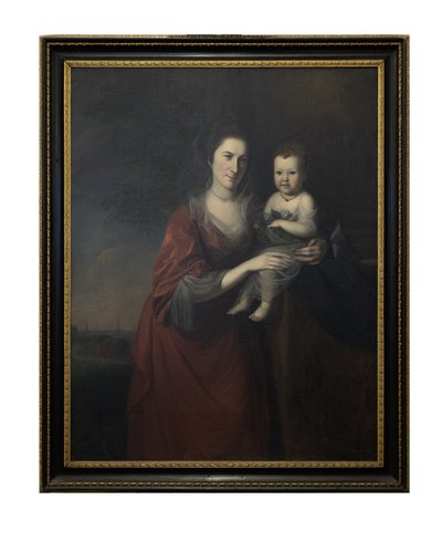 Mary Norris Dickinson asszony és lánya alkotó: Charles Willson Peale