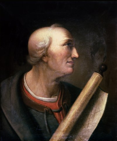 Amerigo Vespucci (1452-1512) portréja 1816 alkotó: Charles Willson Peale