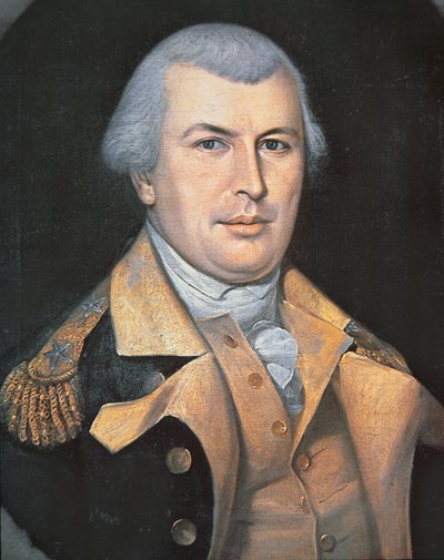 Nathanael Greene portréja (olaj, vászon) alkotó: Charles Willson Peale
