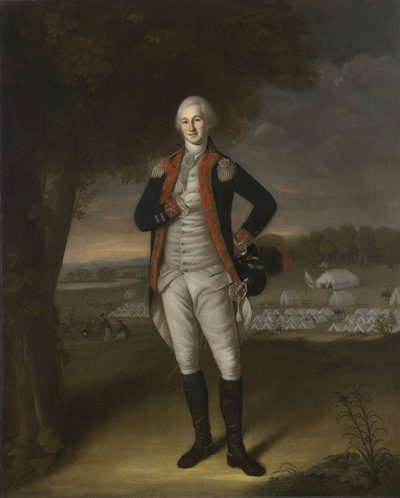 Walter Stewart, 1781 alkotó: Charles Willson Peale