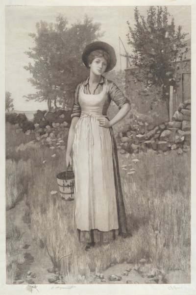 Untitled (Paraszt lánya) alkotó: Charles X. Harris