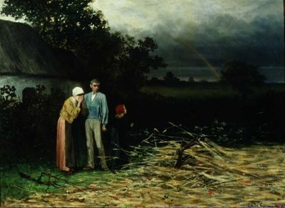 Az elveszett aratás alkotó: Charles de Groux