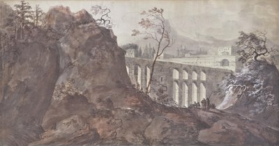 Tájkép viadukttal alkotó: Charles de Thomas