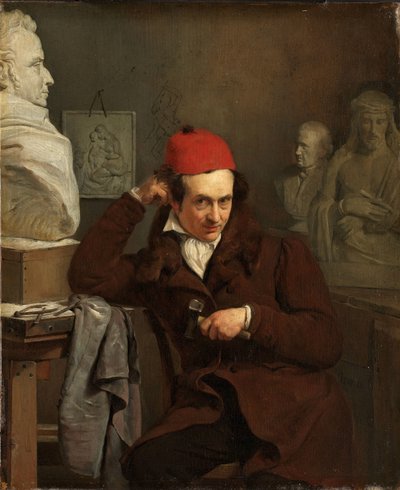 Louis Royer portréja Louis Royer (1793-1868) portréja. Szobrász alkotó: Charles van Beveren