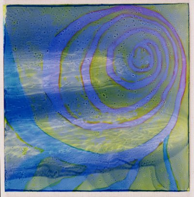 Boodhoo Lagoon, 2000 (olaj, gesso) alkotó: Charlotte Johnstone