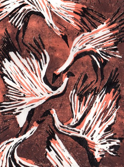 Flamingos 2, 2021 alkotó: Charlotte Orr