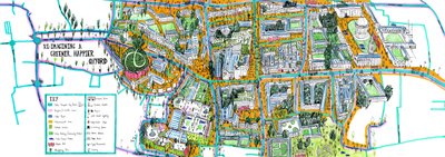 Oxford térképe, 2021 alkotó: Charlotte Orr