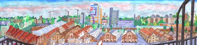 Storkower straße, 2017 (ecset tollak alkotó: Charlotte Orr