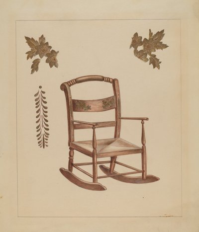 Hintaszék alkotó: Charlotte Winter