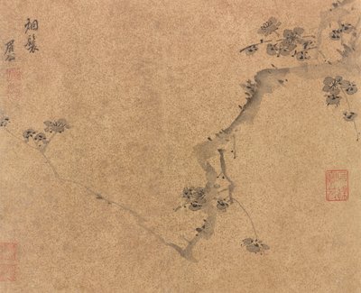 Szilvaág, Ming-dinasztia, 1580-1639 körül. alkotó: Chen Jiru