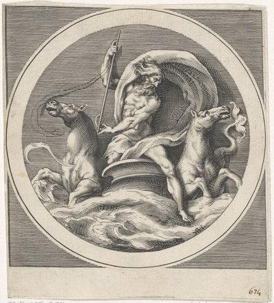 Neptun Istenek és istennők (másolatok) (sorozat címe) alkotó: Cherubino Alberti (possibly)