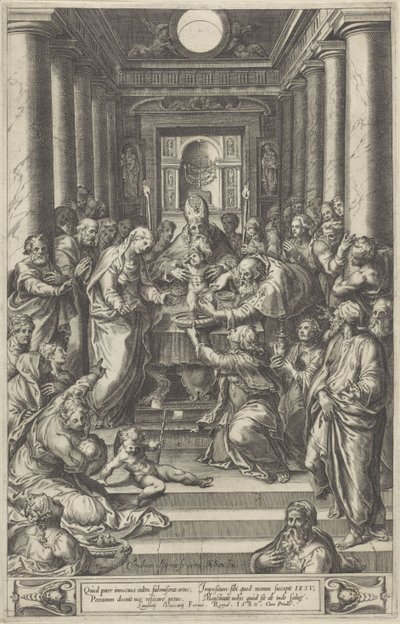 Krisztus körülmetélése alkotó: Cherubino Alberti