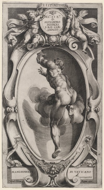 Áldott Szellem alkotó: Cherubino Alberti after Michelangelo