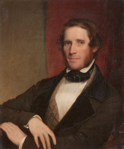 John Childe (olaj, vászon) alkotó: Chester Harding