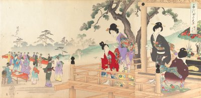Chiyoda Castle Album of Women, 1895., 1895. alkotó: Chikanobu Yoshu