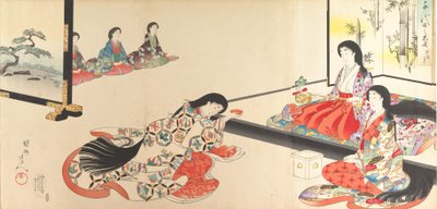 Chiyoda Castle Album of Women, 1895., 1895. alkotó: Chikanobu Yoshu