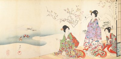 Chiyoda Castle Album of Women, 1895., 1895. alkotó: Chikanobu Yoshu