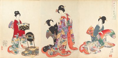 Chiyoda Castle Album of Women, 1895., 1895. alkotó: Chikanobu Yoshu