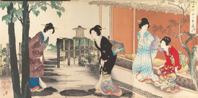 Chiyoda Castle Album of Women, 1895., 1895. alkotó: Chikanobu Yoshu
