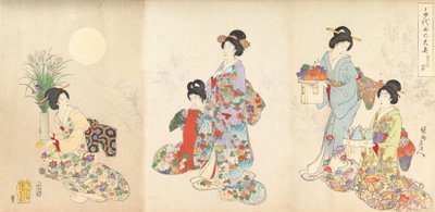 Chiyoda Castle Album of Women, 1895., 1895. alkotó: Chikanobu Yoshu