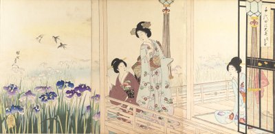 Chiyoda Castle Album of Women, 1895., 1895. alkotó: Chikanobu Yoshu