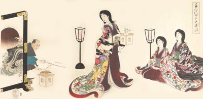 Chiyoda Castle Album of Women, 1895., 1895. alkotó: Chikanobu Yoshu