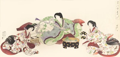 Chiyoda Castle Album of Women, 1895., 1895. alkotó: Chikanobu Yoshu