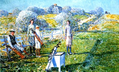 Golf játék alkotó: Childe Frederick Hassam
