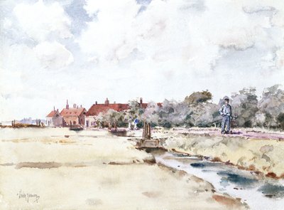 Csatorna jelenet alkotó: Childe Frederick Hassam