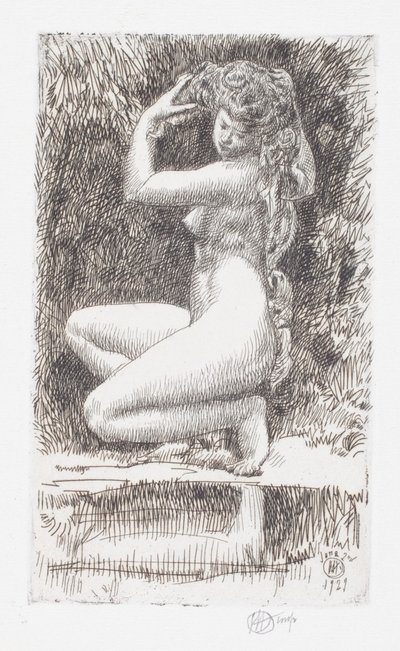 Egeria alkotó: Childe Frederick Hassam
