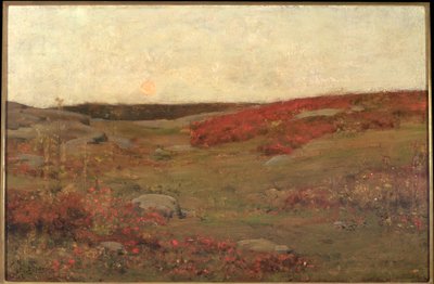 Napkelte, ősz, 1885 körül (olaj, vászon) alkotó: Childe Frederick Hassam