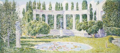 A Bartlett Gardens, Amagansett alkotó: Childe Frederick Hassam