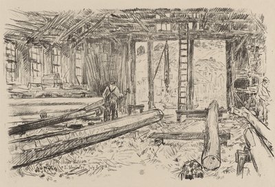 A Spar Shop, Gloucester, július 8 alkotó: Childe Frederick Hassam